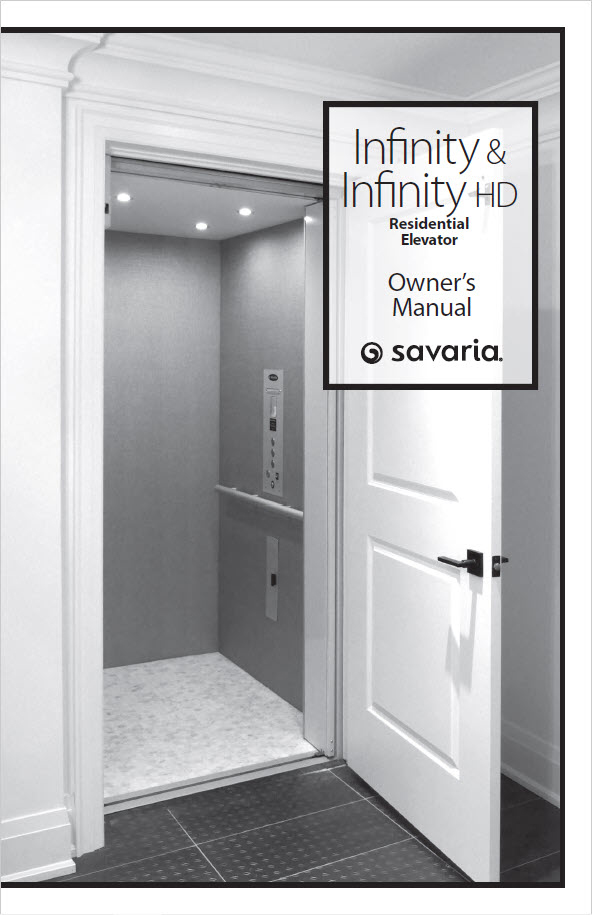 Savaria Infinity owners manual