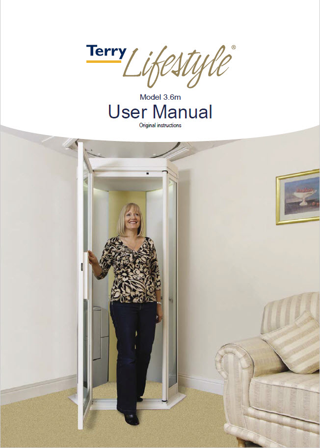 Terry Lifestyle lift user manual